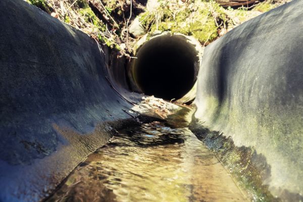 Drainage Swale Installation in Apache Junction